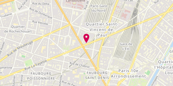 Plan de Partnaire, 131 Rue la Fayette, 75010 Paris