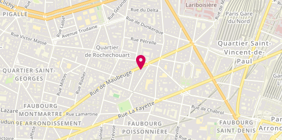 Plan de GEM France, 76 Rue de Maubeuge, 75009 Paris