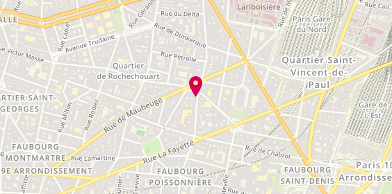 Plan de Groupe Morgan Services, 129 Rue du Faubourg Poissonnière, 75009 Paris