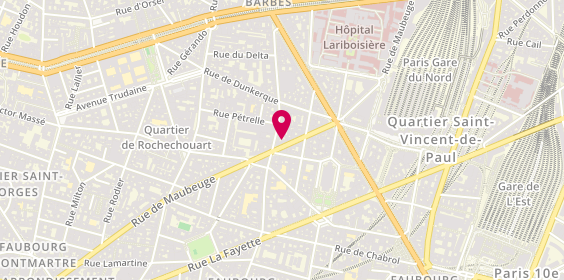 Plan de Sovitrat, 69 Rue de Maubeuge, 75010 Paris