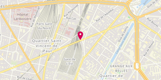 Plan de Smartt-Lco, 191 Rue la Fayette, 75010 Paris