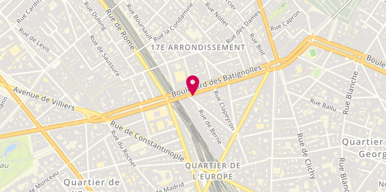 Plan de Alex Interim, 41 Boulevard des Batignolles, 75008 Paris
