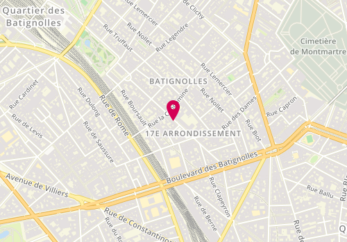 Plan de Ks Design, 82 Batignolles, 75017 Paris