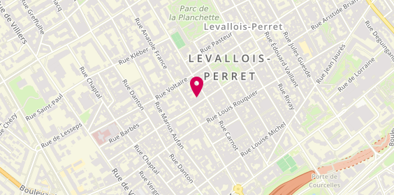 Plan de Qualis Recrutement, 55 Rue Aristide Briand, 92300 Levallois-Perret