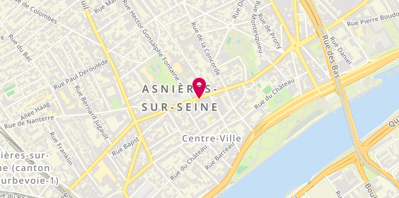 Plan de Le NEST Coworking, 4 Rue Pierre Brossolette, 92600 Asnières-sur-Seine