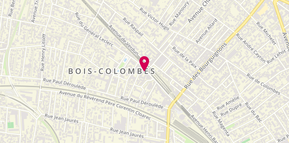 Plan de Temporis, 39 Bis Rue du Général Leclerc, 92270 Bois-Colombes