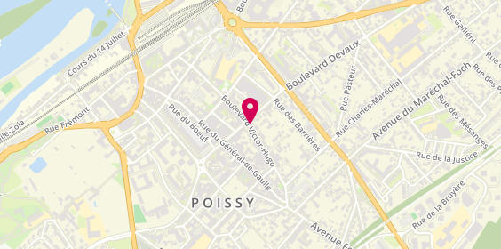 Plan de Samsic Emploi Poissy, 23 Boulevard Victor Hugo, 78300 Poissy