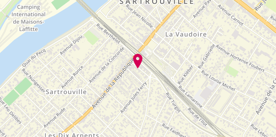 Plan de Cap City, 10 Rue Michelet, 78500 Sartrouville