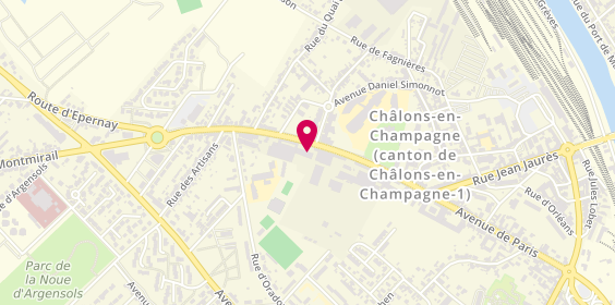 Plan de Humando, 111 avenue de Paris, 51000 Châlons-en-Champagne
