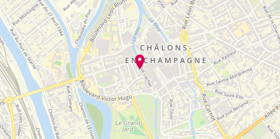 Plan de Manpower, 4 Rue Lochet, 51000 Châlons-en-Champagne