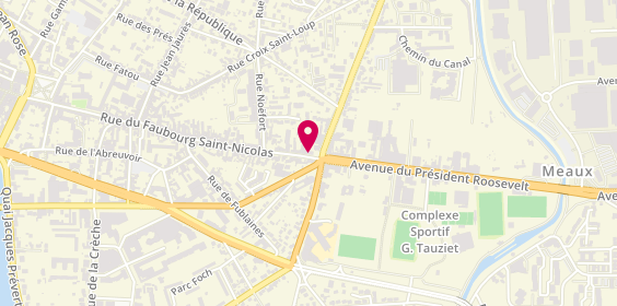 Plan de Proman, 155 Rue Faubourg Saint-Nicolas, 77100 Meaux