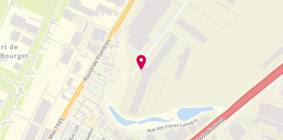 Plan de Randstad Inhouse Services, Route de Flandres Geodis
Zone Aménagement de Montjay, 95500 Bonneuil-en-France