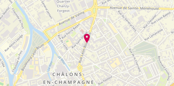 Plan de Mattea, 56 Rue Léon Bourgeois, 51000 Châlons-en-Champagne