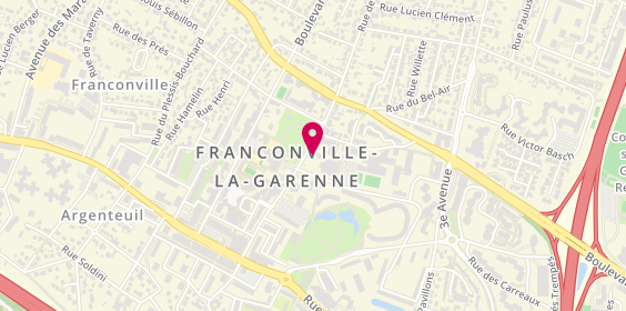 Plan de OPTINERIS agence d'Intérim - Franconville, 38 Rue de la Station, 95130 Franconville