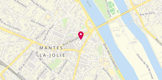 Plan de Partnaire, 10 Rue Marie et Robert Dubois, 78200 Mantes-la-Jolie