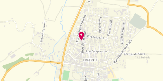Plan de B.A.C Insertion & B.A.C Livarot, 57 Bis Rue de Lisieux, 14140 Livarot-Pays-d'Auge