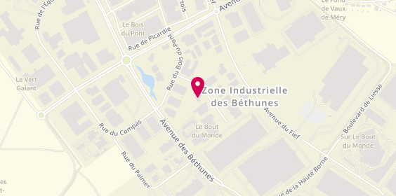 Plan de Start People, 2 Rue du Rapporteur Immeuble Booster, Bureau 103, Les
Av. Des Béthunes, 95310 Saint-Ouen-l'Aumône