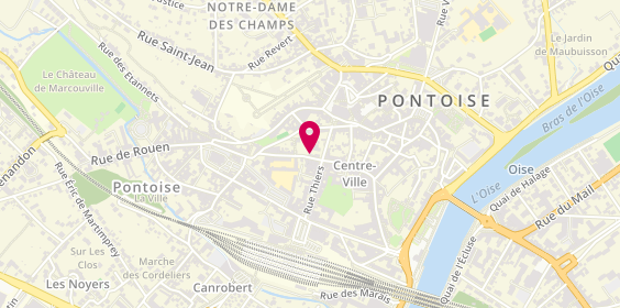 Plan de Mobile, Rue Pierre Butin, 95300 Pontoise