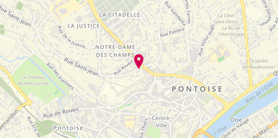 Plan de R.A.S Intérim Pontoise, 19 Rue de Gisors, 95300 Pontoise