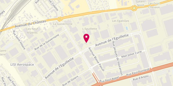 Plan de Manpower France, 19 avenue de l'Eguillette, 95310 Saint-Ouen-l'Aumône