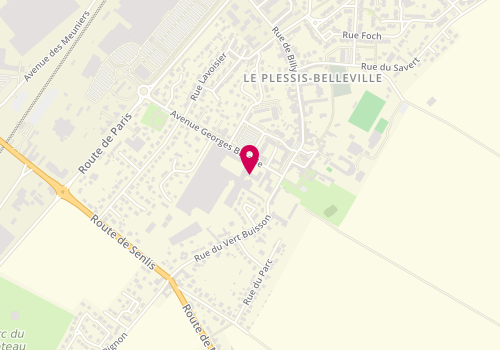 Plan de Interaction, 5 avenue Georges Bataille, 60330 Le Plessis-Belleville