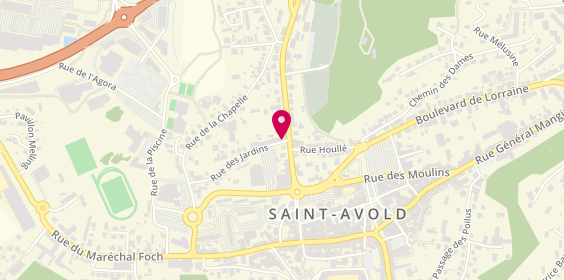 Plan de Sarlor, 2 A Rue des Jardins, 57500 Saint-Avold