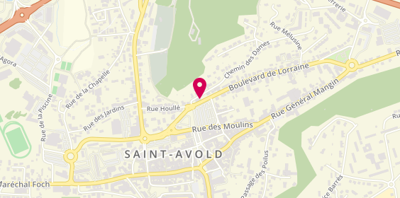 Plan de Pns Saint Avold, 37 Bis Boulevard de Lorraine, 57500 Saint-Avold