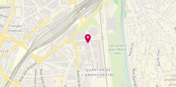 Plan de Randstad Search, 1 Rue des Messageries, 57000 Metz