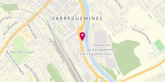 Plan de Intérim Sans Frontières, 27 Rue Poincaré, 57200 Sarreguemines