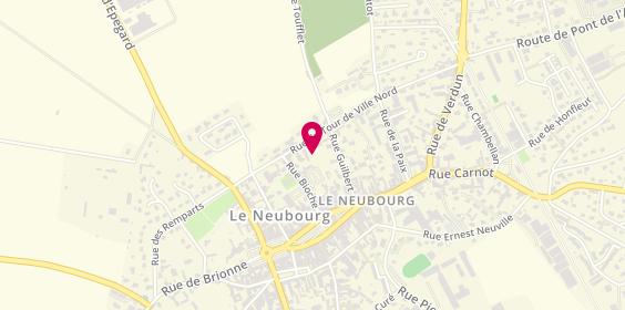 Plan de Ass Developpt- Interim, 9 Rue Tour de Ville Nord, 27110 Le Neubourg