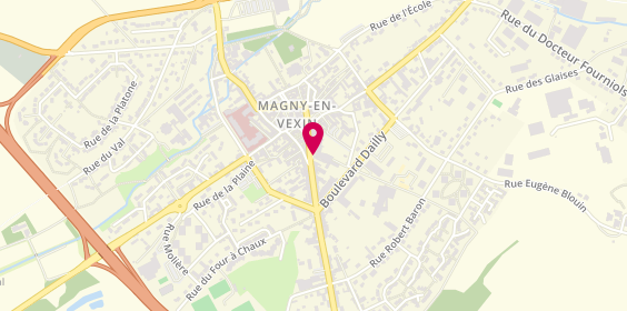 Plan de Agence intérim Synergie Magny en Vexin, 39 place d'Armes, 95420 Magny-en-Vexin