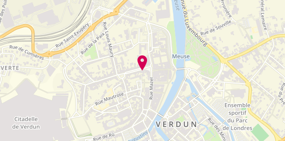 Plan de Manpower Verdun, 13 Rue Saint-Pierre, 55100 Verdun