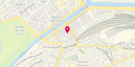 Plan de Artus Interim Caen, 40 Rue Pierre Girard, 14000 Caen