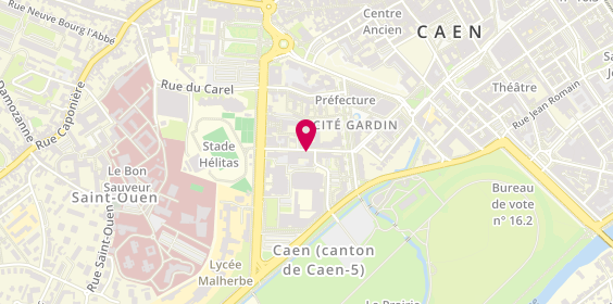 Plan de Capa Caen, 35 Rue Fred Scamaroni, 14000 Caen