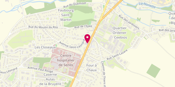Plan de Proman, 51 Rue du Faubourg Saint-Martin, 60300 Senlis
