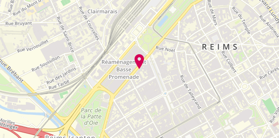 Plan de Agence Connectt - Reims, 9 Bis Boulevard du Général Leclerc, 51100 Reims