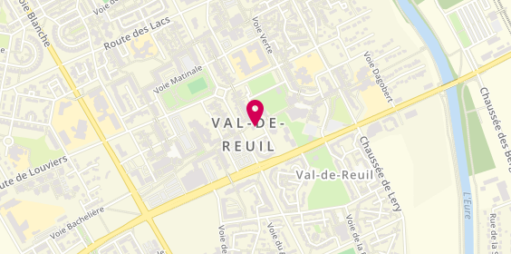 Plan de Humando, Hub de l'Emploi
101 Rue Grande, 27100 Val-de-Reuil