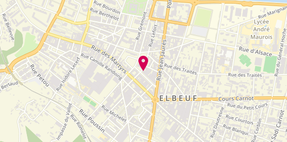 Plan de Supplay Elbeuf, 21 Rue de Roanne, 76500 Elbeuf