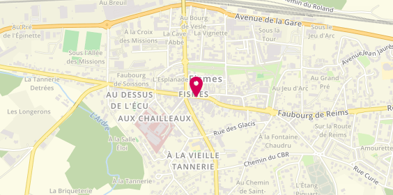 Plan de Supplay Fismes, 12 Rue de la Huchette, 51170 Fismes