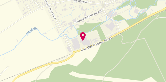 Plan de Mistertemp' intérim Romilly-sur-Andelle, 24 Rue des Hautes Rives, 27108 Romilly-sur-Andelle