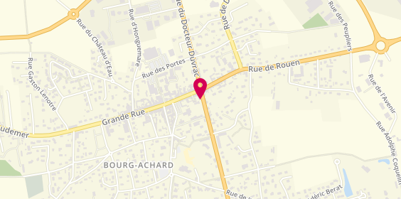 Plan de Contact Service, 46 Rue Carlet, 27310 Bourg-Achard
