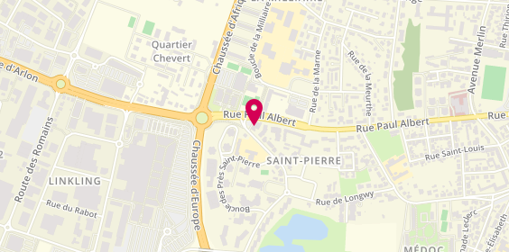 Plan de Start People, 89 Rue de Longwy, 57100 Thionville