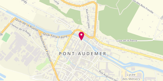 Plan de Supplay Pont Audemer, 12 Quai Robert Leblanc, 27500 Pont-Audemer