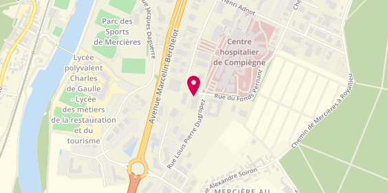 Plan de Leader Interim et Recrutement CDI Compiègne, 20 Rue du Fonds Pernant, 60200 Compiègne