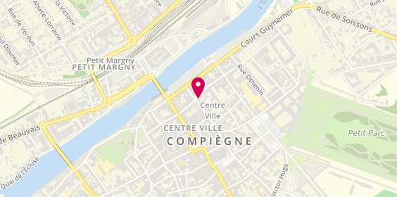 Plan de Derichebourg Intérim, 1 Bis Rue Pierre Sauvage, 60200 Compiègne