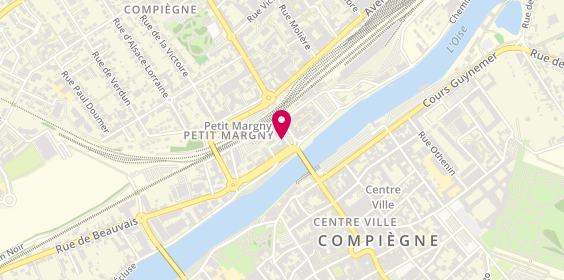 Plan de Crit Interim, 3 Rue d'Amiens, 60200 Compiègne