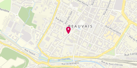 Plan de Actual l'Agencemploi, 26 Rue Desgroux, 60000 Beauvais