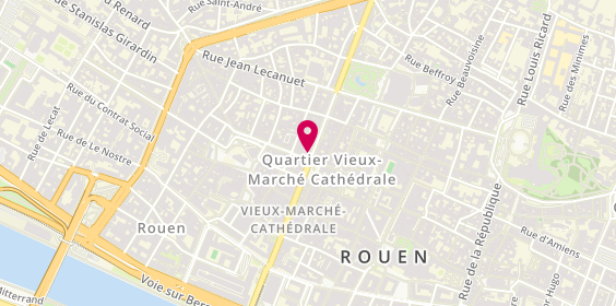 Plan de Rouen, 43 Bis Rue Jeanne d'Arc, 76178 Rouen
