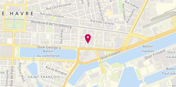Plan de DLSI le Havre, 10 Rue Pierre Brossolette, 76600 Le Havre