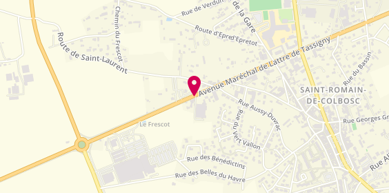 Plan de Aquila RH le Havre, 9 avenue Marechal Lattre de Tassigny, 76430 Saint-Romain-de-Colbosc